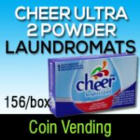 Cheer Ultra 2 Powdered Detergent (156 Boxes Per Case)